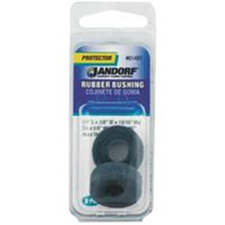 Jandorf Bushing Rubber, 3/8 in, Rubber 3395407
